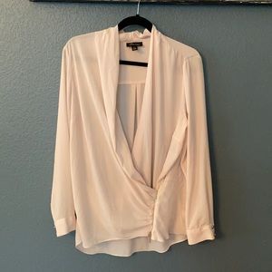 Cream color Thalia Sodi blouse.